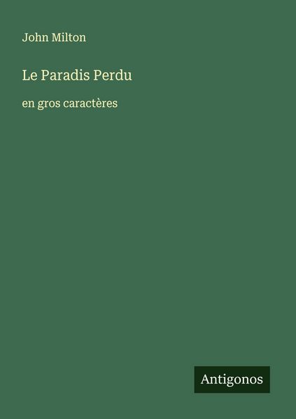 Produktbild: Le Paradis Perdu