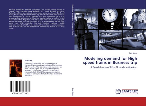 Produktbild: Modeling demand for High speed trains in Business trip
