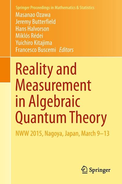 Produktbild: Reality and Measurement in Algebraic Quantum Theory