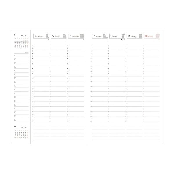 Produktbild: MARK'S 2026/27 Diary B6 Colors // Green