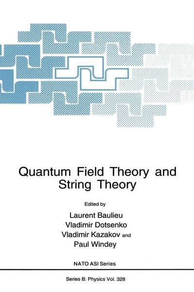 Produktbild: Quantum Field Theory and String Theory
