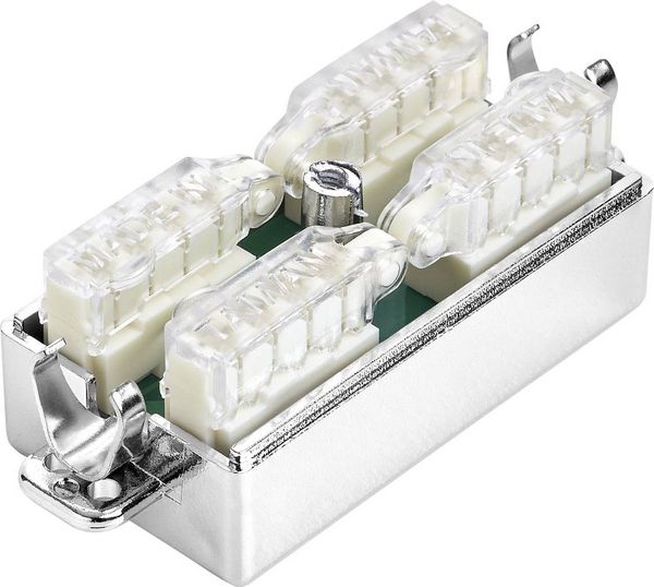 Produktbild: Renkforce Toolless Connection Box Passend f&uuml;r (Netzwerk-Spezifikationen (CAT)): CAT 6