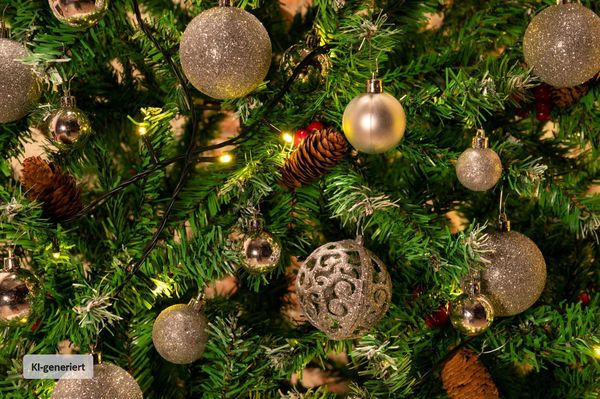 Produktbild: HTI-Living Weihnachtskugel Set, 100 St&uuml;ck Gold Weihnachtskugel Set, 100 St&uuml;ck Gold