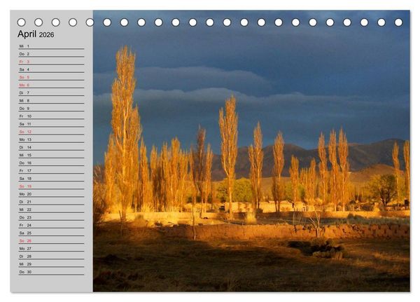 Produktbild: Argentinien - Impressionen (Tischkalender 2026 DIN A5 quer), CALVENDO Monatskalender