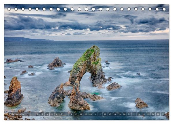 Produktbild: Irland - Zauberhafte Insel in gr&uuml;n (Tischkalender 2026 DIN A5 quer), CALVENDO Monatskalender