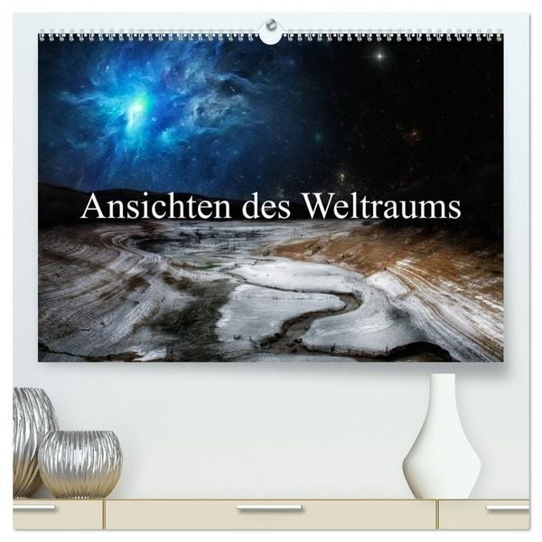 Produktbild: Ansichten des Weltraums (hochwertiger Premium Wandkalender 2026 DIN A2 quer), Kunstdruck in Hochglanz