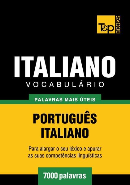 Produktbild: Vocabul&aacute;rio Portugu&ecirc;s-Italiano - 7000 palavras