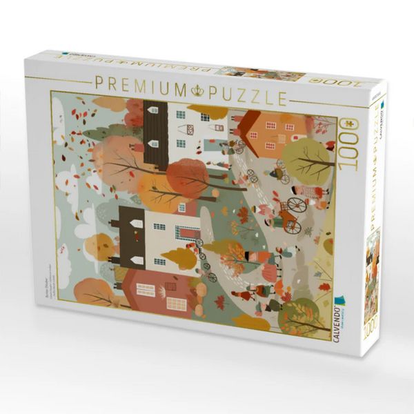 Produktbild: CALVENDO Puzzle Bunter Oktober | 1000 Teile Lege-Gr&ouml;&szlig;e 64x48cm Foto-Puzzle f&uuml;r gl&uuml;ckliche Stunden