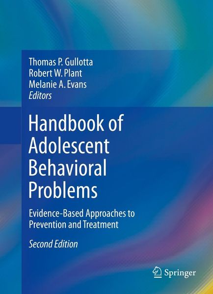 Produktbild: Handbook of Adolescent Behavioral Problems