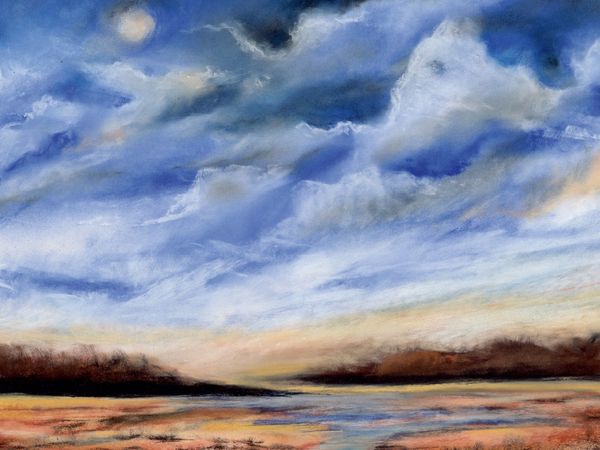 Produktbild: CALVENDO Puzzle Himmel &uuml;ber dem Moor 1000 Teile Lege-Gr&ouml;&szlig;e 64 x 48 cm Foto-Puzzle Bild von Jitka Krause