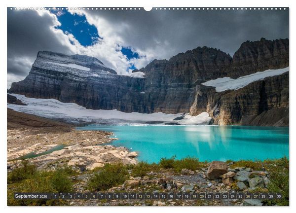 Produktbild: Westw&auml;rts - &Uuml;ber die Rocky Mountains zum Pazifik (hochwertiger Premium Wandkalender 2026 DIN A2 quer), Kunstdruck in Hochglanz