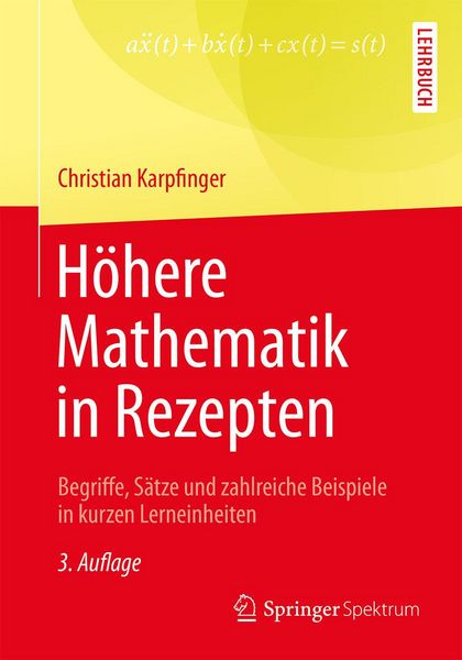 Produktbild: H&ouml;here Mathematik in Rezepten