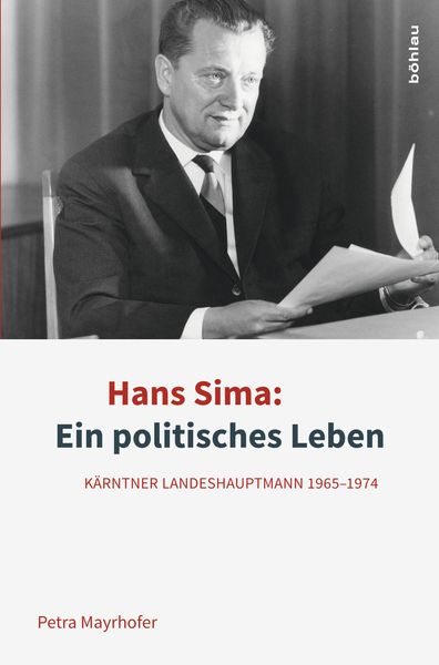 Produktbild: Hans Sima: Ein politisches Leben