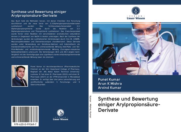 Produktbild: Synthese und Bewertung einiger Arylpropions&auml;ure-Derivate