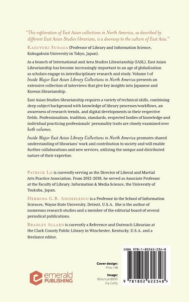 Produktbild: Inside Major East Asian Library Collections in North America, Volume 1