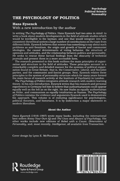 Produktbild: The Psychology of Politics