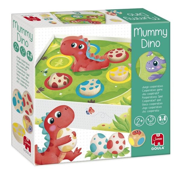 Produktbild: Goula 1110100495 - Mummy Dino, Mama Dino, Kooperatives Kinderspiel ab 2 Jahren