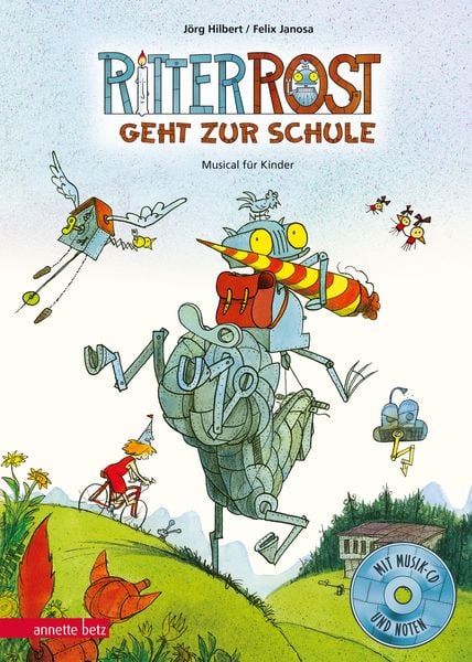 Produktbild: Ritter Rost 8: Ritter Rost geht zur Schule (Ritter Rost mit CD und zum Streamen, Bd. 8)
