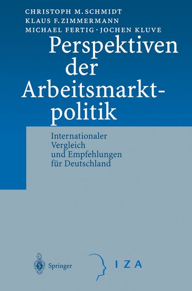 Produktbild: Perspektiven der Arbeitsmarktpolitik