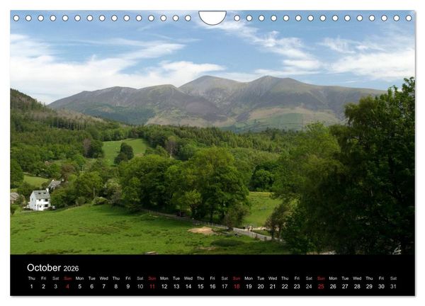 Produktbild: The English Lake District (Wall Calendar 2026 DIN A4 landscape), CALVENDO 12 Month Wall Calendar