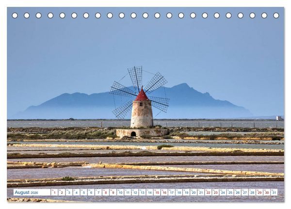 Produktbild: Sizilien - Italien mal anders (Tischkalender 2026 DIN A5 quer), CALVENDO Monatskalender