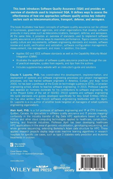 Produktbild: Software Quality Assurance