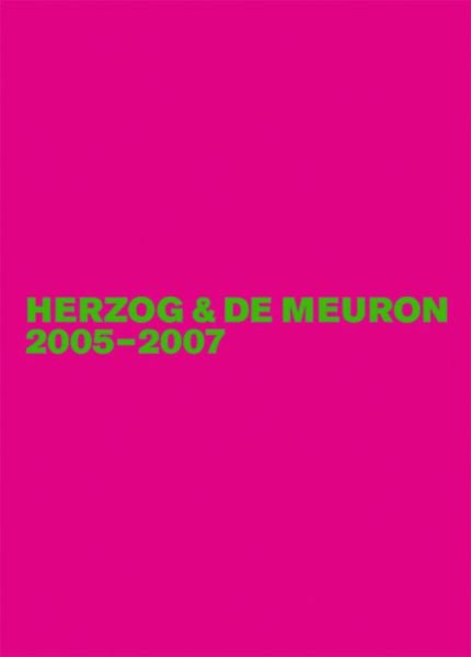 Produktbild: Herzog & de Meuron / Herzog & de Meuron 2005-2007