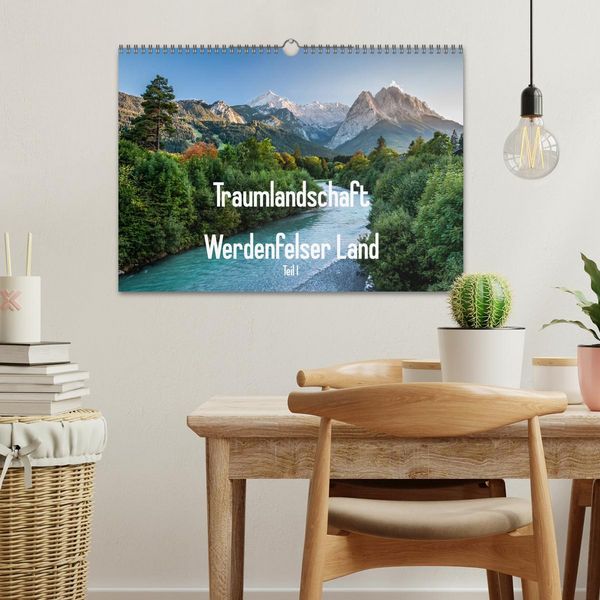 Produktbild: Traumlandschaft Werdenfelser Land - Teil I (Wandkalender 2026 DIN A3 quer), CALVENDO Monatskalender