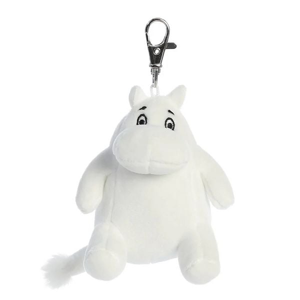 Produktbild: Aurora 12856 - Moomin K, Key Clip, Mumin-Schl&uuml;sselanh&auml;nger, Pl&uuml;sch/Metall, ca.9 cm