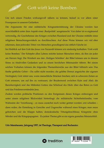 Produktbild: Gott wirft keine Bomben