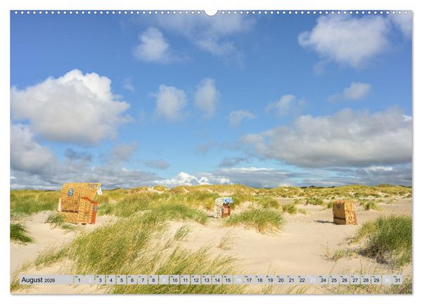 Produktbild: Wundersch&ouml;nes Amrum (Wandkalender 2026 DIN A2 quer), CALVENDO Monatskalender