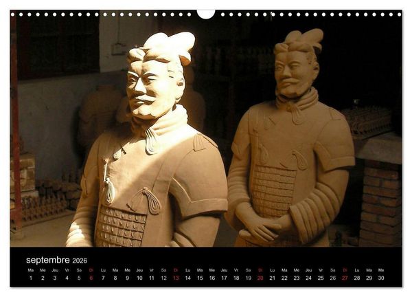 Produktbild: La Chine, Terre de merveilles (Calendrier mural 2026 DIN A3 vertical), CALVENDO calendrier mensuel