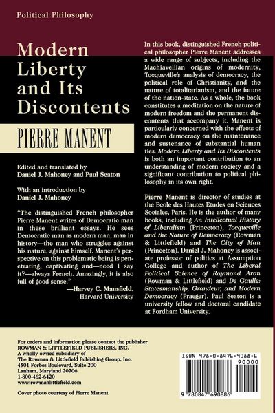 Produktbild: Modern Liberty and Its Discontents