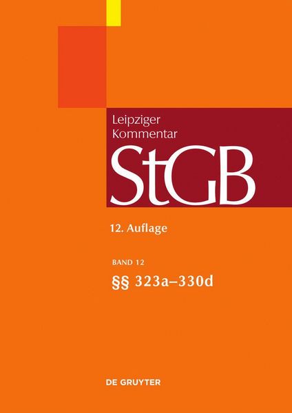 Produktbild: &sect;&sect; 323a-330d