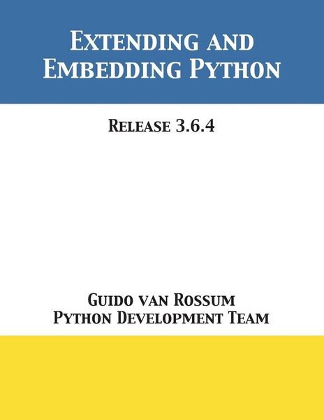 Produktbild: Extending and Embedding Python
