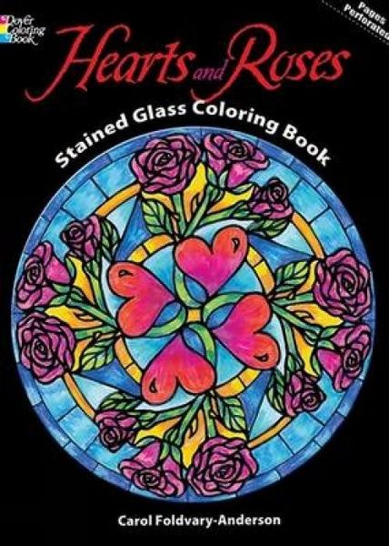 Produktbild: Color Bk-Hearts & Roses Staine