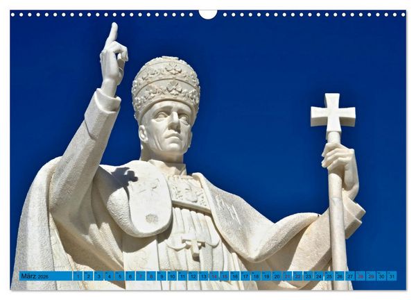 Produktbild: Wallfahrt nach Fatima (Wandkalender 2026 DIN A3 quer), CALVENDO Monatskalender