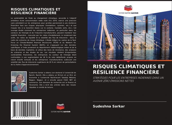 Produktbild: Risques Climatiques Et R&eacute;silience Financi&egrave;re