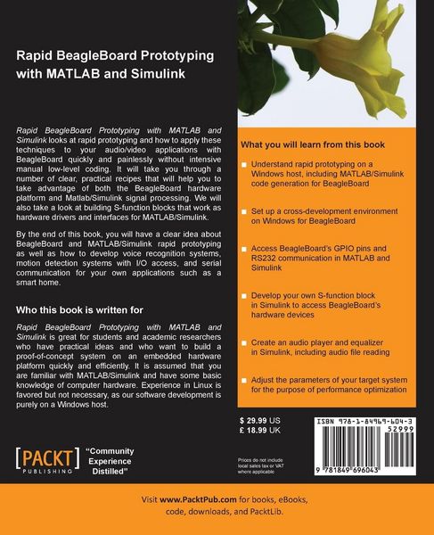 Produktbild: Rapid Beagleboard Prototyping with MATLAB/Simulink