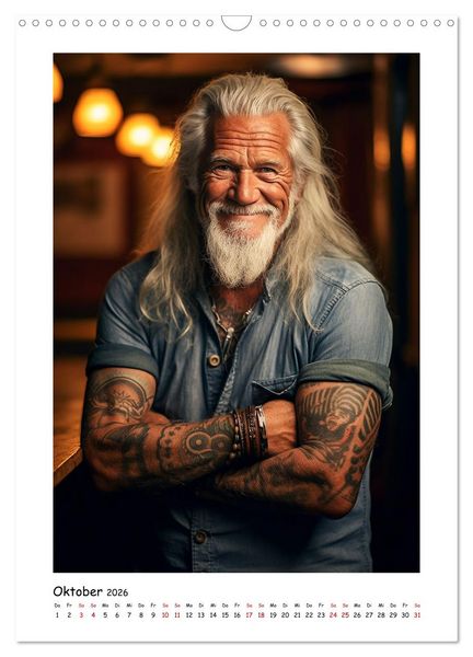 Produktbild: Tattoo to me too (Wandkalender 2026 DIN A3 hoch), CALVENDO Monatskalender