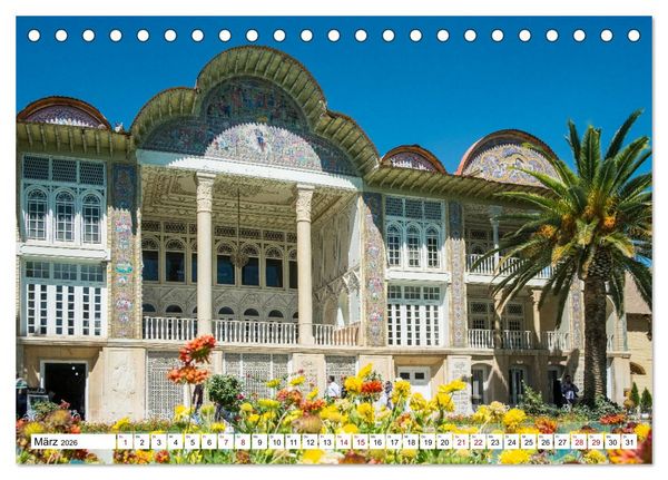 Produktbild: St&auml;dte des Irans - Shiraz (Tischkalender 2026 DIN A5 quer), CALVENDO Monatskalender