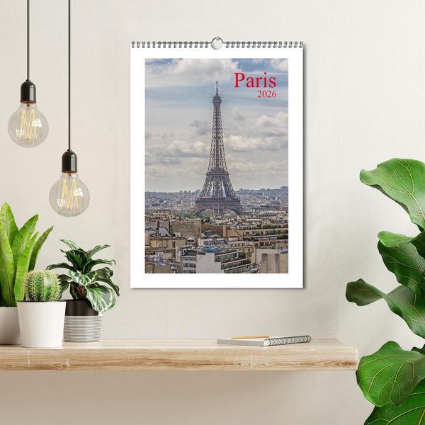 Produktbild: Paris (Wandkalender 2026 DIN A3 hoch), CALVENDO Monatskalender