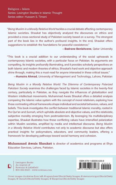 Produktbild: Being Muslim in a Morally Relative World