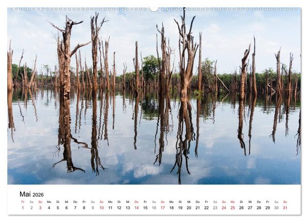 Produktbild: Mythos Amazonas - Naturparadies Brasiliens (hochwertiger Premium Wandkalender 2026 DIN A2 quer), Kunstdruck in Hochglanz