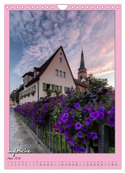 Produktbild: Goldschl&auml;gerstadt Schwabach (Wandkalender 2026 DIN A4 hoch), CALVENDO Monatskalender
