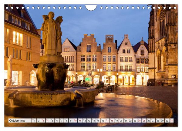 Produktbild: Deutschlands sch&ouml;nste Altst&auml;dte (Wandkalender 2026 DIN A4 quer), CALVENDO Monatskalender