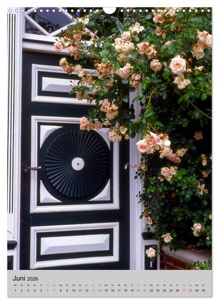 Produktbild: Stilvolle Eingangst&uuml;ren (Wandkalender 2026 DIN A3 hoch), CALVENDO Monatskalender