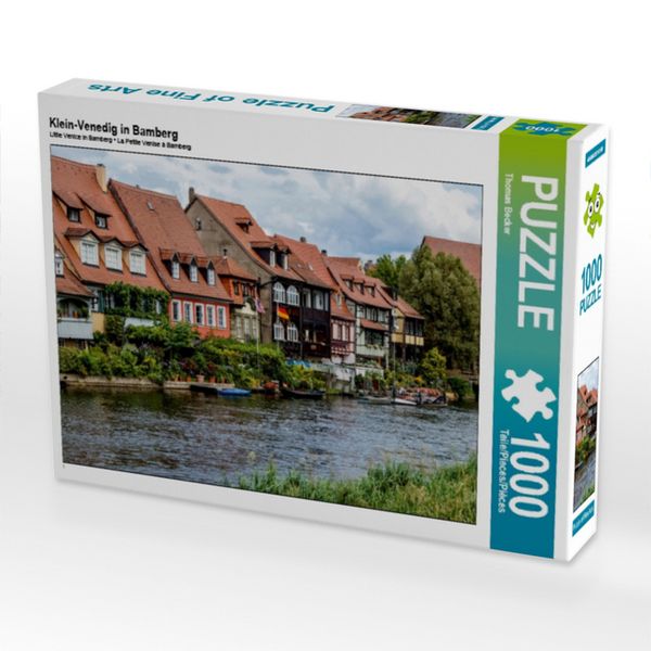 Produktbild: CALVENDO Puzzle Klein-Venedig in Bamberg | 1000 Teile Lege-Gr&ouml;&szlig;e 64x48cm Foto-Puzzle f&uuml;r gl&uuml;ckliche Stunden