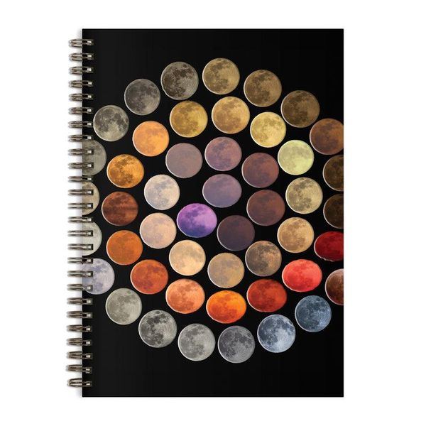 Produktbild: Colors of the Moon Wire-O Journal