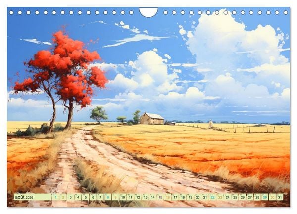 Produktbild: Une vie &agrave; la campagne (Calendrier mural 2026 DIN A4 vertical), CALVENDO calendrier mensuel